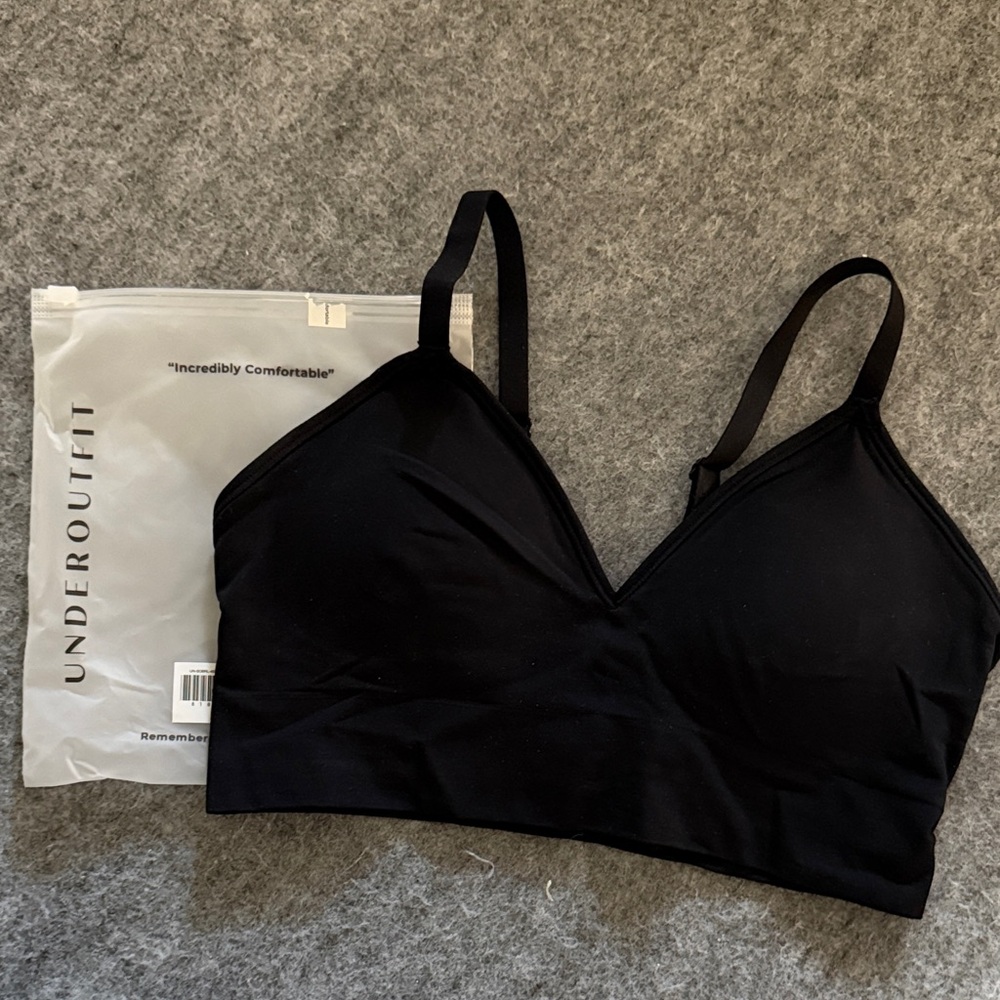 Underoutfit Women's Black Comfort Bra